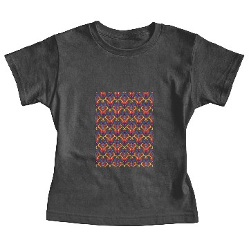 Discover Damask Pattern Baby Tees