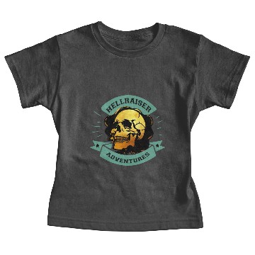 Discover Gilded Skull Hellraiser Adventure Baby Tees