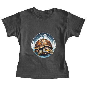 Discover Box turtle ecology human responsibility Baby Tees