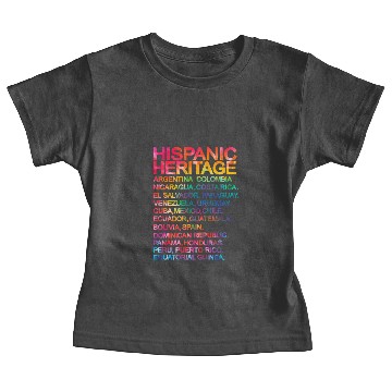 Discover Hispanic heritage month tie dye Baby Tees