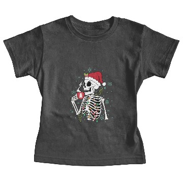 Discover christmas skeleton coffee Baby Tees