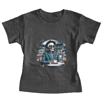 Discover Preppy skeleton Baby Tees