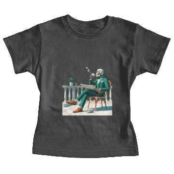 Discover Preppy skeleton Baby Tees