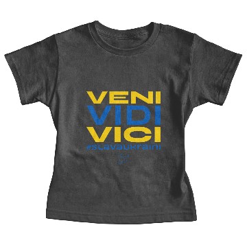 Discover Veni Vidi Vici Slava Ukraini Baby Tees