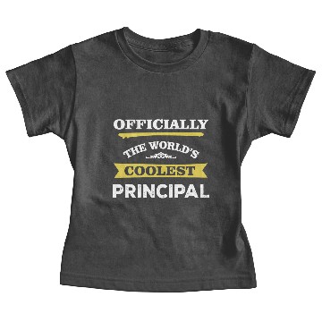 Discover The World's Coolest Principal Baby Tees