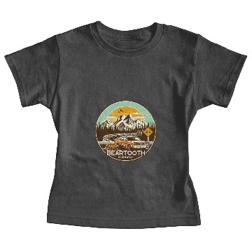 Discover Beartooth Highway US 212 Baby Tees