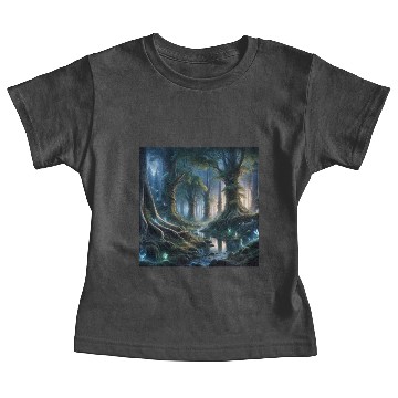 Discover Twilight Magic: Enchanted Forest Baby Tees