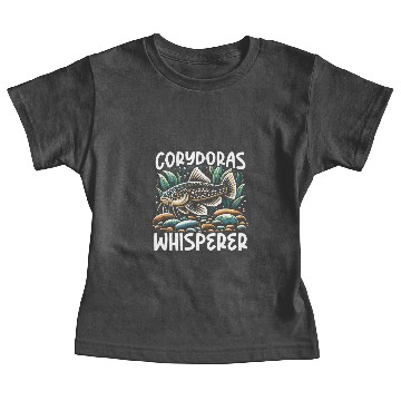 Discover Corydoras Catfish Fish Lover Freshwater Aquarium Baby Tees