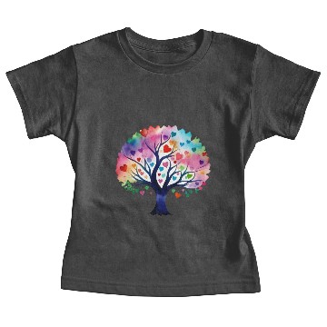 Discover Heart tree Baby Tees