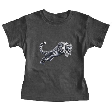 Discover Snow Leopard Leopard White Leopard Baby Tees