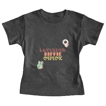 Discover Aromatherapy Lavender Hippie Chick Baby Tees