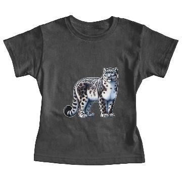 Discover Snow Leopard Leopard White Leopard Baby Tees