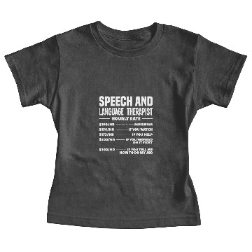 Discover SLP Speech Therapist Speech Language Pathologist Baby Tees