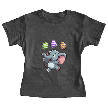 Discover Elephant & Drake Easter Egg Juggling, Performer Baby Tees