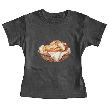 Discover Sourdough Bread Basket Baby Tees