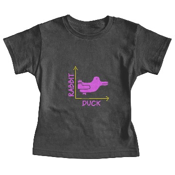 Discover Wittgensteins Rabbit Duck Illusion Baby Tees
