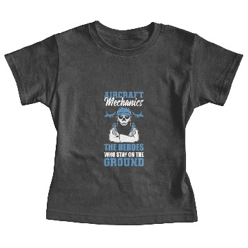 Discover Aircraft Maintenance Avionics Mechanic Baby Tees
