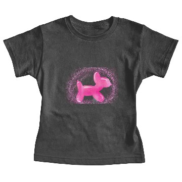 Discover Pink balloon dog Baby Tees