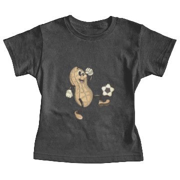 Discover peanuts playing soccer Baby Tees