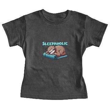 Discover Sleeping Sloth - Sleeping lovers - Sleepaholic Baby Tees