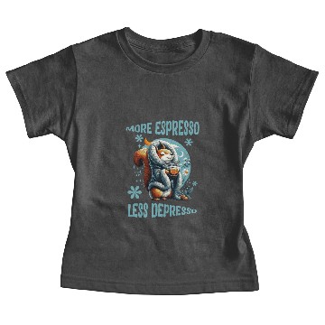 Discover More Espresso Less Depresso Baby Tees