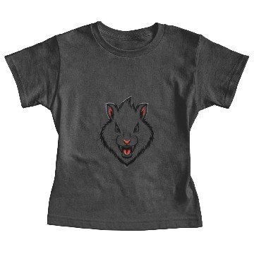 Discover angry white squirrel Baby Tees