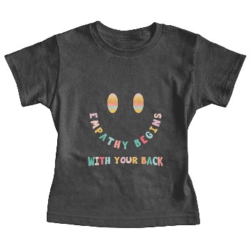 Discover Empathy begins with your back Baby Tees