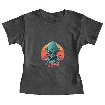Discover I Need Space - Funny Alien Design Baby Tees