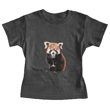 Discover Red Panda Wine Baby Tees