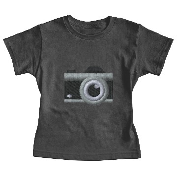 Discover Camera embroidered Baby Tees