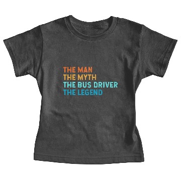 Discover Bus Driver For Men School Bus Baby Tees