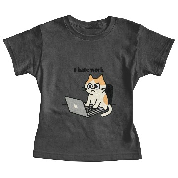 Discover Furious Cat Tech Meme Design "Aniverse Cats" Baby Tees