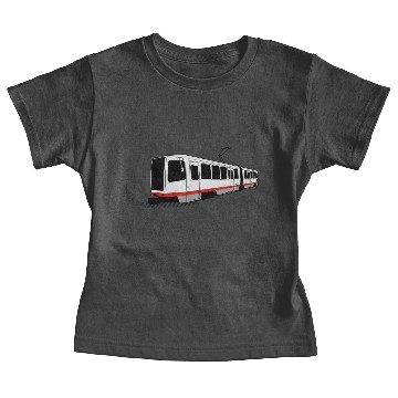 Discover San Francisco Muni Train Baby Tees