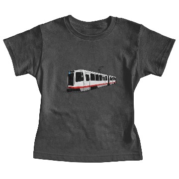 Discover K Ingleside - San Francisco Muni Train Baby Tees