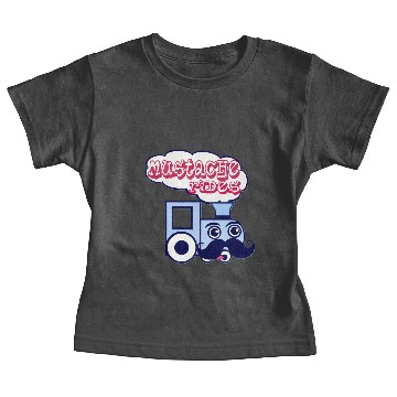 Discover Mustache Rides Baby Tees