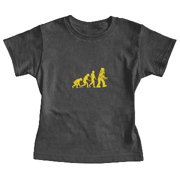 Discover robot evolution robots funny logo Baby Tees