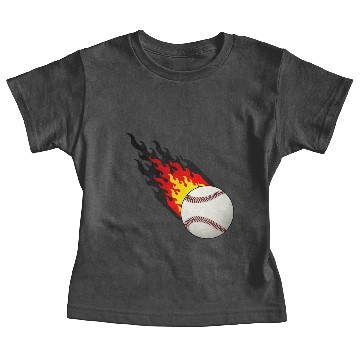 Discover Fireball Baseball Germany Baby Tees