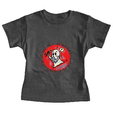 Discover Ghost Writer with Red Background , By FabSpark Baby Tees