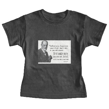 Discover Freud: "Before diagnosing depression, make sure Baby Tees