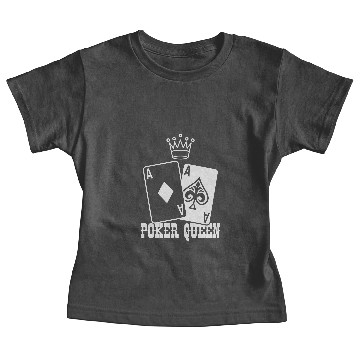 Discover Poker - Poker Queen Baby Tees