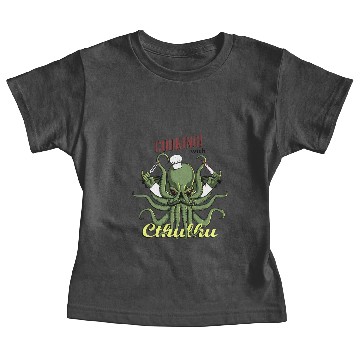Discover Cooking with Cthulhu Baby Tees