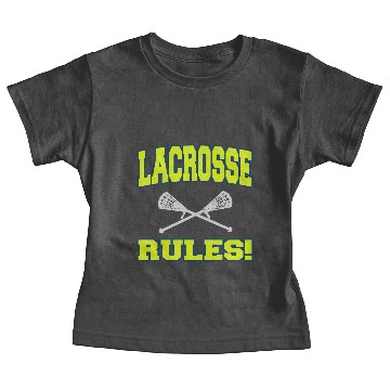 Discover Lacrosse Rules Baby Tees