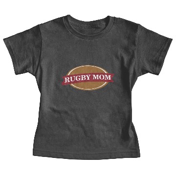 Discover Rugby Mom Baby Tees