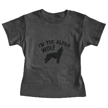 Discover I'm The Alpha Wolf Baby Tees