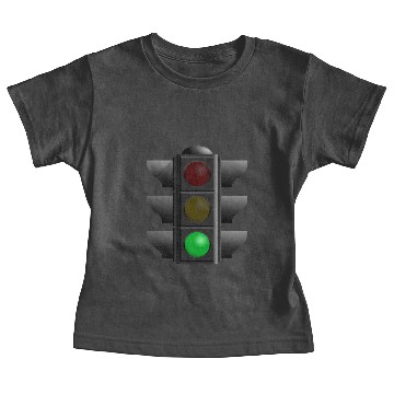 Discover Traffic Light Green Baby Tees