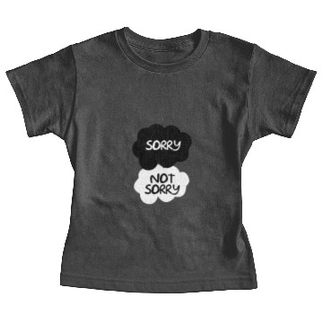 Discover Sorry Not Sorry Baby Tees