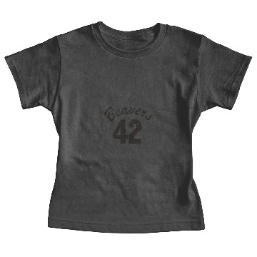 Discover Beavers number 42 Baby Tees