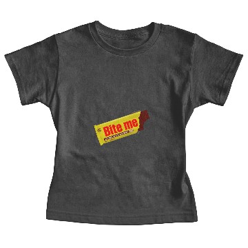 Discover Bite me (candy bar) Baby Tees
