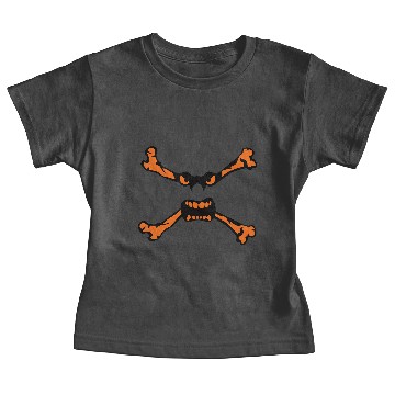 Discover nasty bone skeleton skull tooth 4 Baby Tees