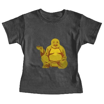 Discover Buddha with cup Baby Tees